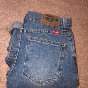 wrangler mid rise jeans